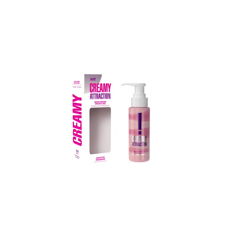 Creamy attraction Seduction - Gel de massage embrassable aphrodisiaque Creamy attraction Seduction - Gel de massage embrassable aphrodisiaque