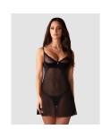Stelisa nuisette et string - Noirs Stelisa nuisette et string - Noirs