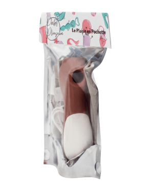 Stimulateur de clitoris Teddy Bear Pocket Pleasure  1 dosette de lubrifiant
