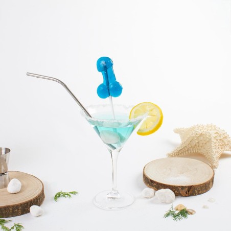SUCETTE PÉNIS GIN TONIC AVEC ALCOOL