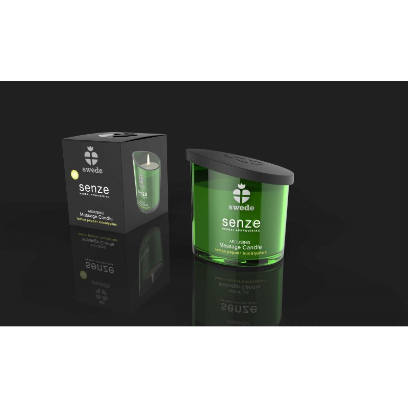 Bougie de massage - Arousing - Lemon Pepper Eucalyptus - 50 ml Bougie de massage - Arousing - Lemon Pepper Eucalyptus - 50 ml