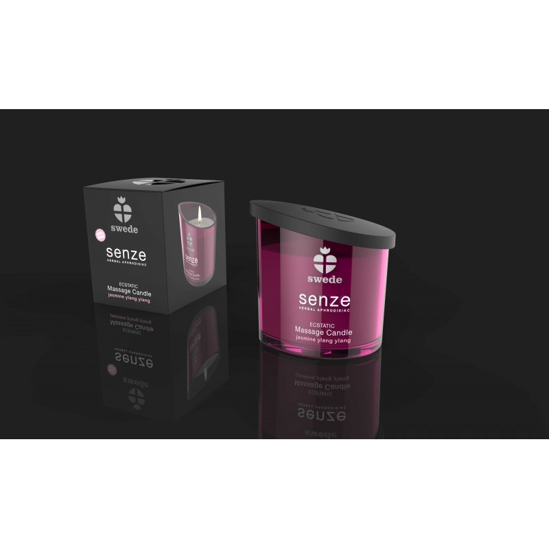 Bougie de massage - Ecstatic - Jasmine Ylang Ylang - 50 ml Bougie de massage - Ecstatic - Jasmine Ylang Ylang - 50 ml