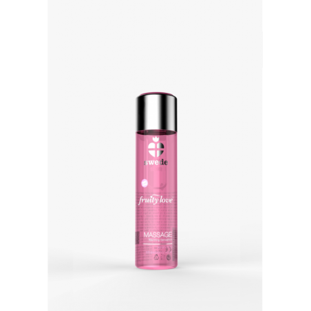 Huile de massage - Vin pétillant à la Fraise - 60 ml