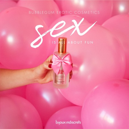 Gel 2 en 1 Intime et massage silicone - Bubble gum - 100 ml