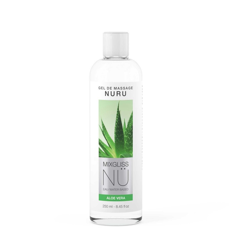 Mixgliss Gel de massage - NU Aloe Vera - 250 ml Mixgliss Gel de massage - NU Aloe Vera - 250 ml