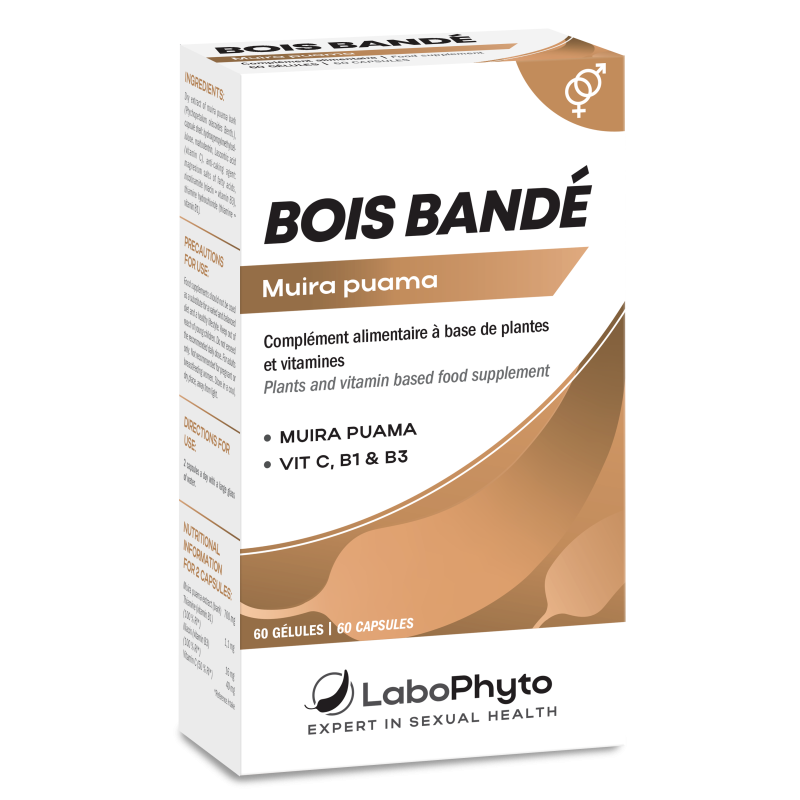 Bois bandé Unisexe - 60 gélules Bois bandé Unisexe - 60 gélules