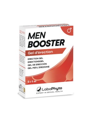 Gel d'érection MenBooster - 6 dosettes