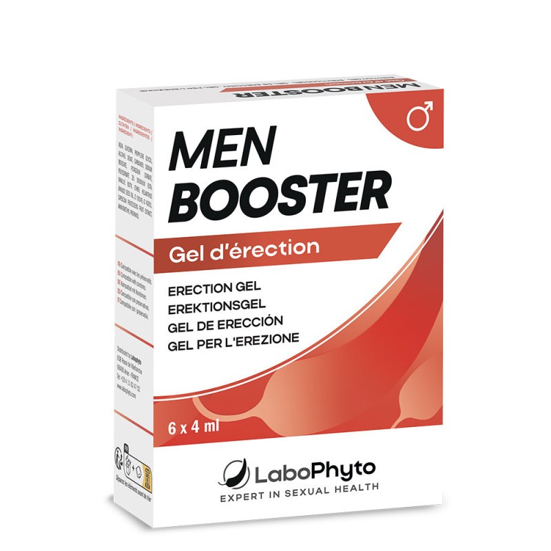 Gel d'érection MenBooster - 6 dosettes Gel d'érection MenBooster - 6 dosettes