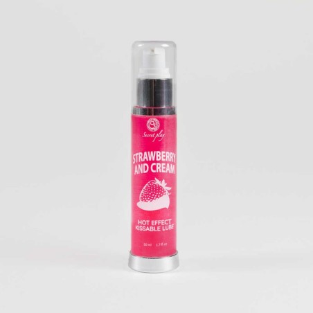 Lubrifiant effet chaud Fraise 50 ml