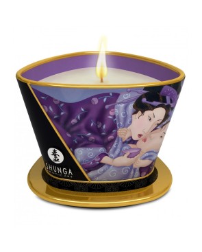 Bougie de massage lueur et caresses - Libido Fruits exotiques