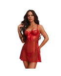 Gifty red Babydoll et string Gifty red Babydoll et string