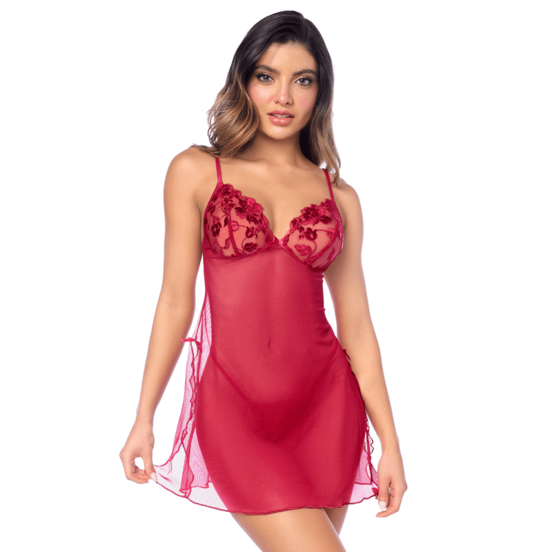 Babydoll Mapalé romantique avec string Babydoll Mapalé romantique avec string
