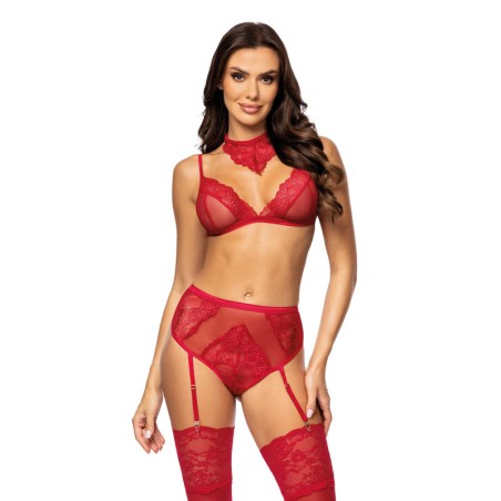 Cristalyn ensemble lingerie - Cherry