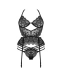 Lace Temptation ensemble - noir