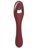 Stimulateur Clitoridien  Vibromasseur Point G 2-en-1 DINA Bordeaux 