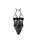 Sexy Kiss 246 body et ruban de satin - noir Sexy Kiss 246 body et ruban de satin - noir