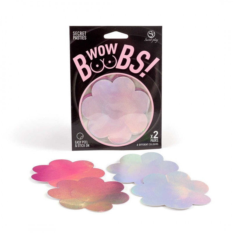 WOW BOOBS ! Cache-tétons fleur WOW BOOBS ! Cache-tétons fleur