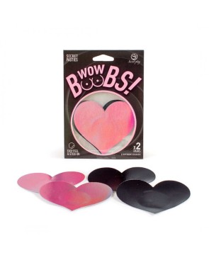 WOW BOOBS ! Cache-tétons coeur
