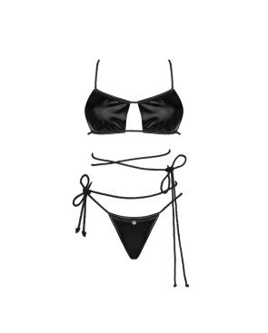 Cordellis ensemble - Noir wetlook