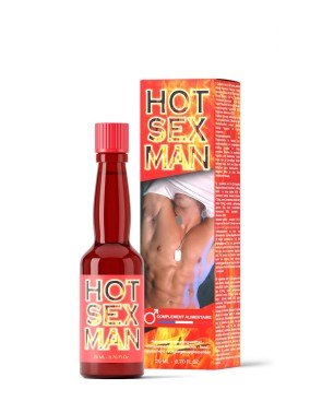 HOT SEX MAN Complément Alimentaire pour Homme 20 ml - RUF