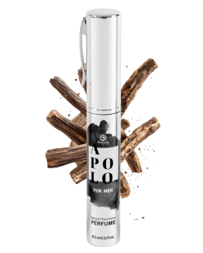 Parfum aux phéromones pour homme APOLO, format voyage 9.5 ml 