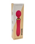 SHAKE Rose, Vibromasseur Wand USB en silicone médical avec 2 puissants moteurs indépendants SHAKE Rose, Vibromasseur Wand USB en silicone médical avec 2 puissants moteurs indépendants