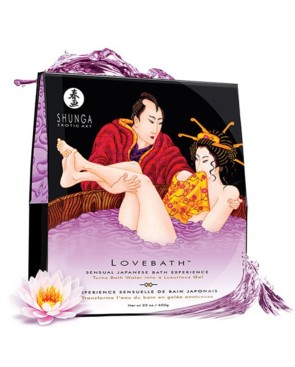 Sels de bain lotus japonais 