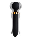 SHAKE Noir, Vibromasseur Wand USB en silicone médical avec 2 puissants moteurs indépendants SHAKE Noir, Vibromasseur Wand USB en silicone médical avec 2 puissants moteurs indépendants