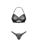 Iliosa ensemble 2 pièces ouvert - Noir Iliosa ensemble 2 pièces ouvert - Noir