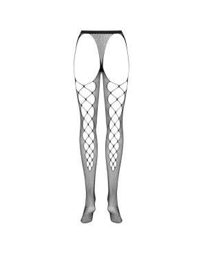 S233 Collants ouverts - Noir