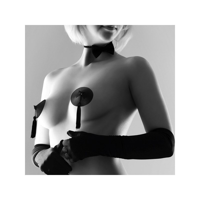 Cache-tétons Burlesque - Noir Cache-tétons Burlesque - Noir