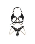 Anyya ensemble ouvert 2 pièces - Noir Anyya ensemble ouvert 2 pièces - Noir