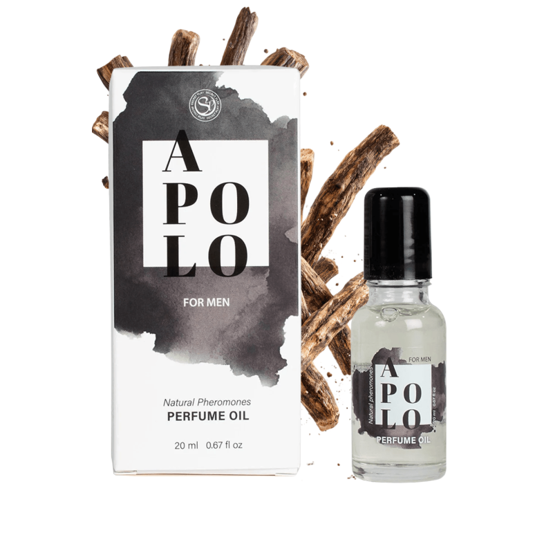 Huile parfumée Roll-on aux phéromones Apolo pour homme 
