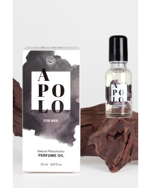 Huile parfumée Roll-on aux phéromones Apolo pour homme 