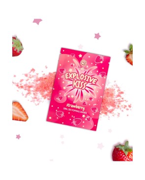 Bonbons pétillants à la fraise spécial sexe oral 