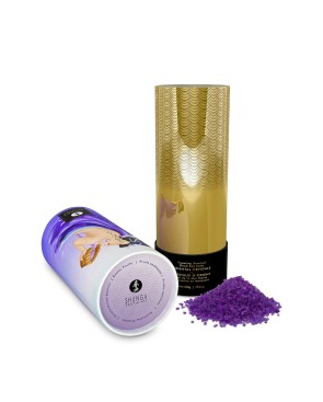 Sel de la mer morte aromatisé et moussant Fruits Exotiques  500 gr Shunga 