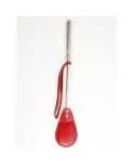 Cravache Métal Courte mèche Large Rouge Cravache Métal Courte mèche Large Rouge
