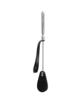 Cravache Métal Courte mèche Large Noir