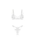 Luise Sublim ensemble ouvert 2 pièces - Blanc Luise Sublim ensemble ouvert 2 pièces - Blanc