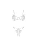 Luise Sublim ensemble ouvert 2 pièces - Blanc Luise Sublim ensemble ouvert 2 pièces - Blanc