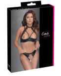 Soutien-gorge balconnet string ouvert avec chaîne amovible - Cottelli Soutien-gorge balconnet string ouvert avec chaîne amovible - Cottelli