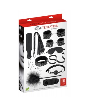 Coffret Bondage SM 10 pièces Fetish Tentation