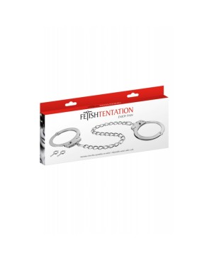 Menottes pour chevilles en métal Fetish Tentation