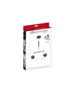 Menottes et collier de soumission Fetish Tentation