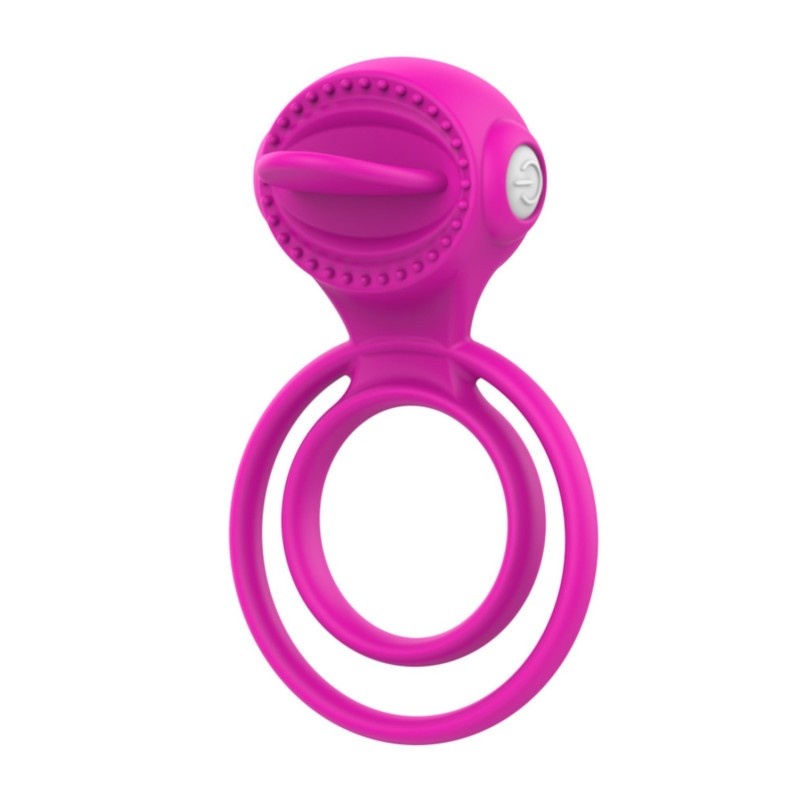 Anneau vibrant 1 seul mode de vibration très extensible rose Pocket Pleasure 1 dosette de lubrifiant Anneau vibrant 1 seul mode de vibration très extensible rose Pocket Pleasure 1 dosette de lubrifiant