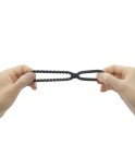 Cockring Dual ring Dorcel - Noir Cockring Dual ring Dorcel - Noir