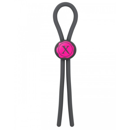 Cockring Lasso Ajustable - Noir