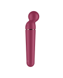 Vibromasseur wand rouge USB 60 vibrations Planet Wand-er Satisfyer Vibromasseur wand rouge USB 60 vibrations Planet Wand-er Satisfyer