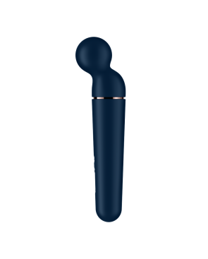 Vibromasseur wand bleu USB 60 vibrations Planet Wand-er Satisfyer 