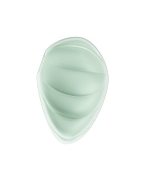 Stimulateur clitoridien par onde de pression sans contact et par vibration USB vert menthe, Cloud Dancer Satisfyer 